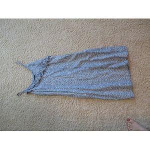 Midi dress with slit